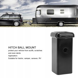 6 inch hitch ball mount welded on