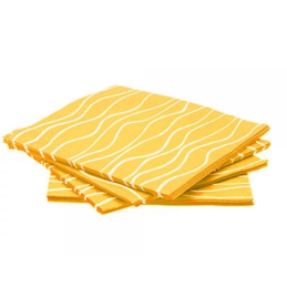 Yellow paper napkins, 20 pcs. Gimex melamine