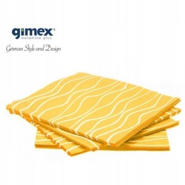 Yellow paper napkins, 20 pcs. Gimex melamine