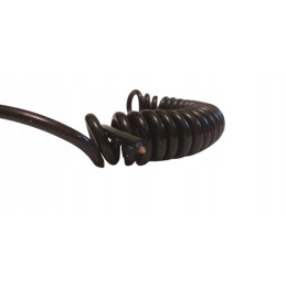 Cable, 2-core spiral cable 2x0 75 0 5 3m