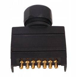 12v 7pin flat male trailer connector adapter
