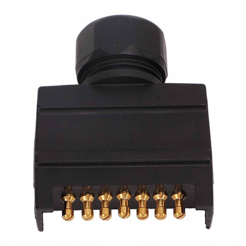 12v 7pin flat male trailer connector adapter