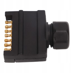 12v 7pin flat male trailer connector adapter