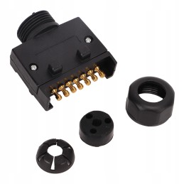 12v 7pin flat male trailer connector adapter