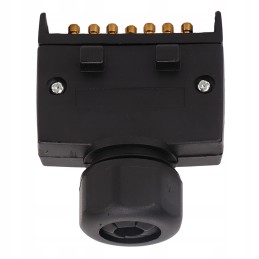 12v 7pin flat male trailer connector adapter