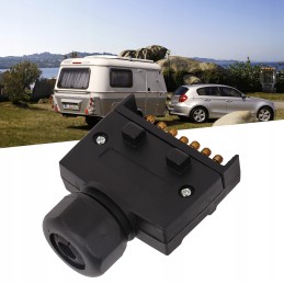 12v 7pin flat male trailer connector adapter