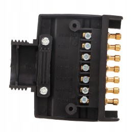 12v 7pin flat male trailer connector adapter