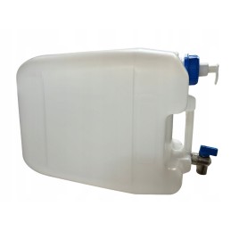 Tank container bank water canister with tap and dispenser 10l