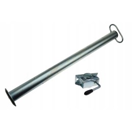 Fixed trailer support 300kg 70cm with clamp
