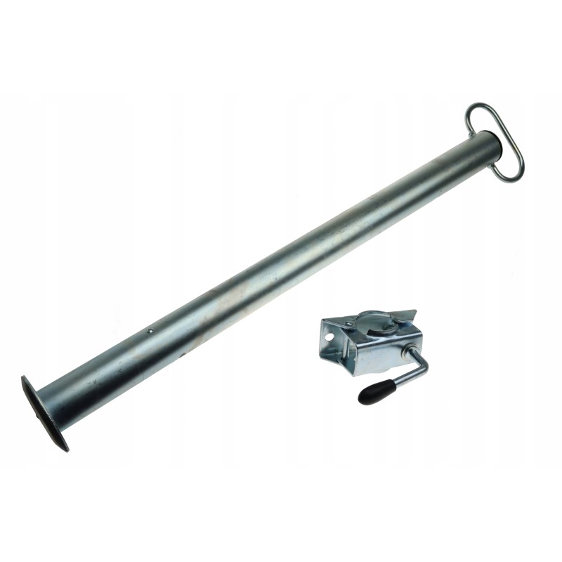 Fixed trailer support 300kg 70cm with clamp