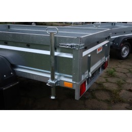 Fixed trailer support 300kg 70cm with clamp