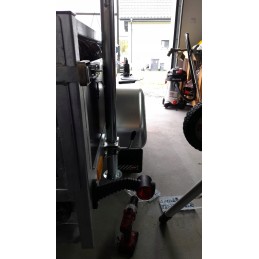 Fixed trailer support 300kg 70cm with clamp