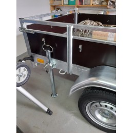 Fixed trailer support 300kg 70cm with clamp