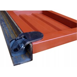 Bottom hinge to the side, bottom discharge set, diameter 22