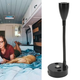 Wall-mounted reading lamp 12v 3w