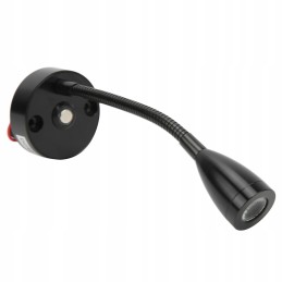 Wall-mounted reading lamp 12v 3w