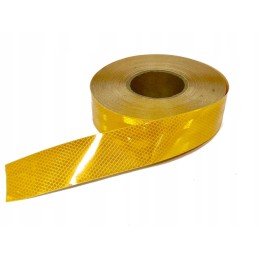 5m self-adhesive yellow contour reflective tape