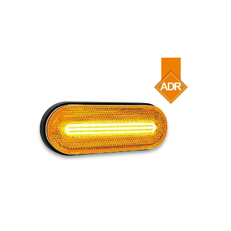 Fristom FT 070 marker lamp with yellow LED ADR Hit