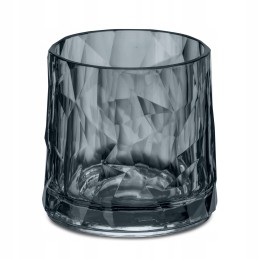 Koziol whiskey drinking glass, 250ml, anthracite