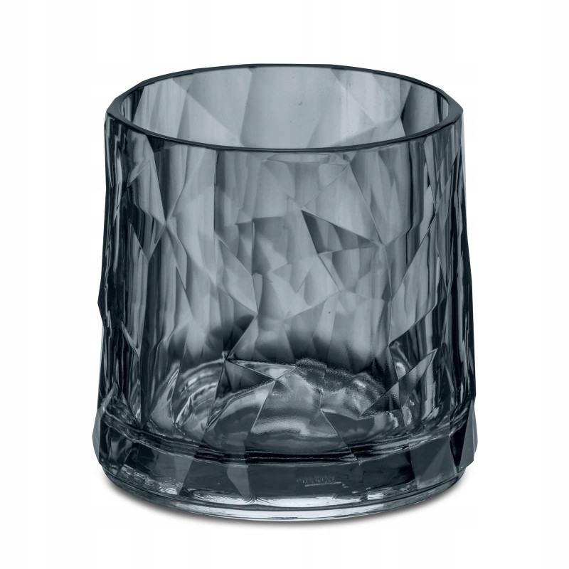 Koziol whiskey drinking glass, 250ml, anthracite