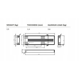 Tool box bracket daken magnelis bus