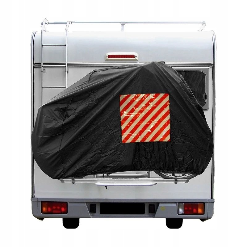 Cover for 2 bikes for the back of a camper and trailer, defective
