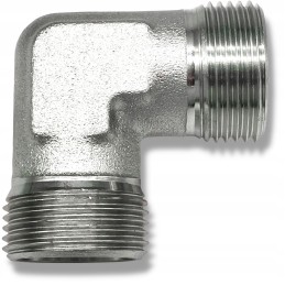 Hydraulic elbow connector 2x m22x1 5 15l external thread