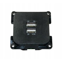 2x USB 3 1a 12v socket for Haba camper trailer