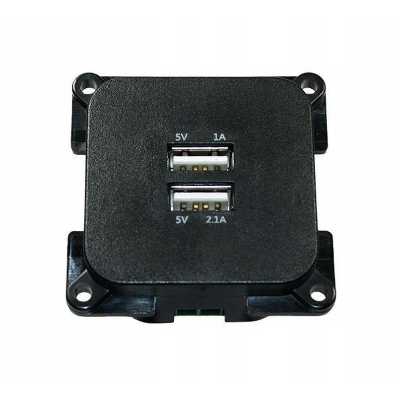 2x USB 3 1a 12v socket for Haba camper trailer
