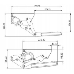 Project 2000 manual entry step for a camper