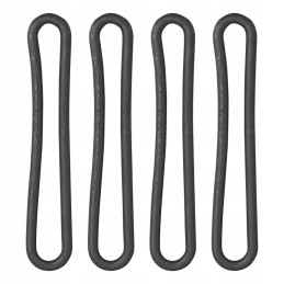 Rubber tension 8mm 200mm rubber for tarpaulins, nets, etc. 4 pieces