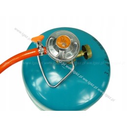 Gas reducer for a small tourist cylinder