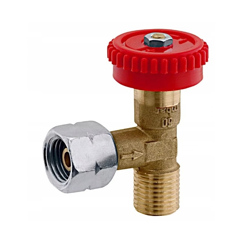 Gok 1-way angular gas valve connector