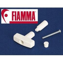 Roof window extension knob in a camper