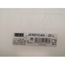 Cao camping food jerry can canister 20 l