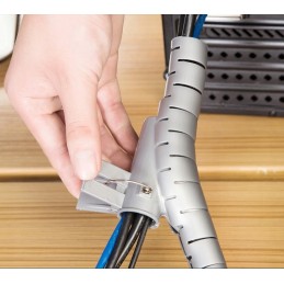 Cable organizer, cable cover, 2 6 m colors