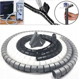 Cable organizer, cable cover, 2 6 m colors