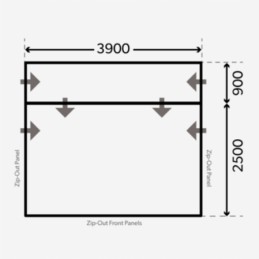 Dometic rally air pro 390 da vestibule