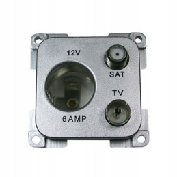 12v ant tv sat socket for haba camper trailer
