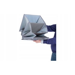 Hindermann hanging shelf with 10 shelves