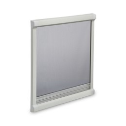 Blackout cassette roller blind with mosquito net 680x630