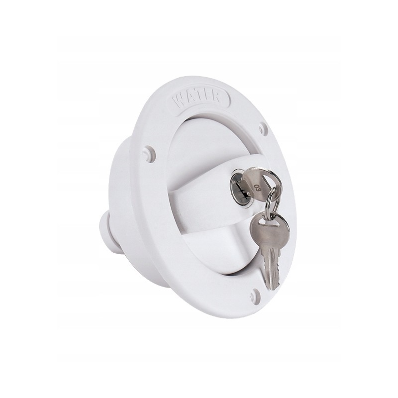 The water inlet is lockable