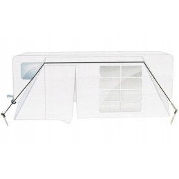 Storm wind straps, vestibule protection