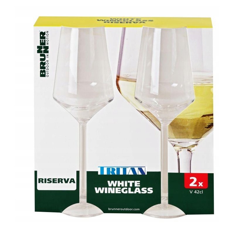 Wine glasses set white wineglass riserva