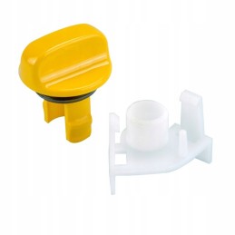 Knob for opening the Thetford C200 toilet cassette