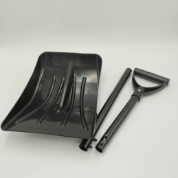 Adr shovel, foldable, plastic