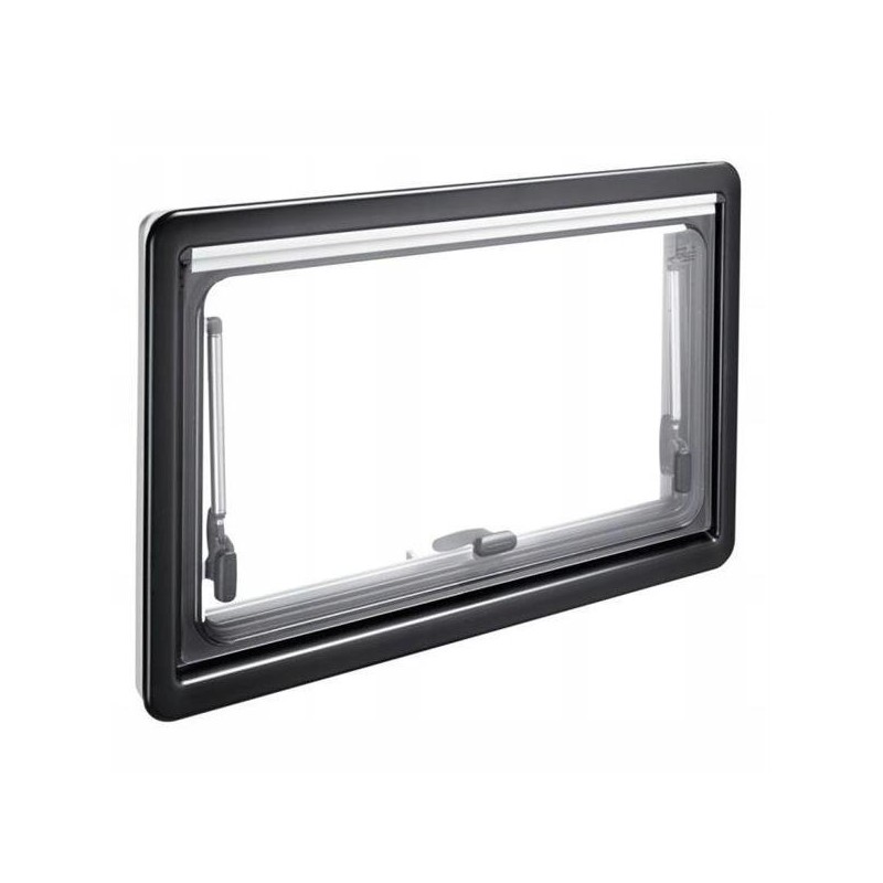 Hinged window with double blind Seitz S4 1450 x 550