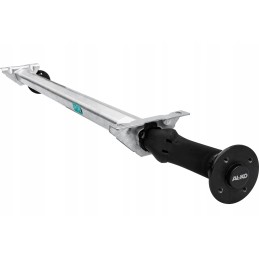Unbraked axle of trailers al ko 1400mm 750kg 4x100