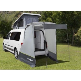 Pilote VW Caddy Brunner tailgate tent