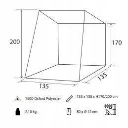 Pilote VW Caddy Brunner tailgate tent